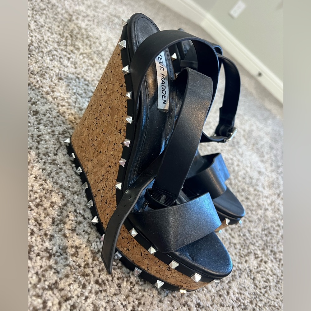 Steve Madden Behati Wedge Sandals